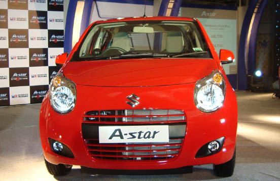 Maruti A star ( red)